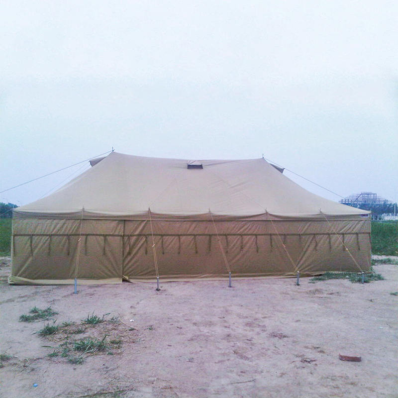 Tenda Atap Pinggul Kanvas Tentara Serbaguna 5x10m