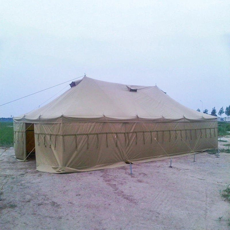 Tenda Atap Pinggul Kanvas Tentara Serbaguna 5x10m