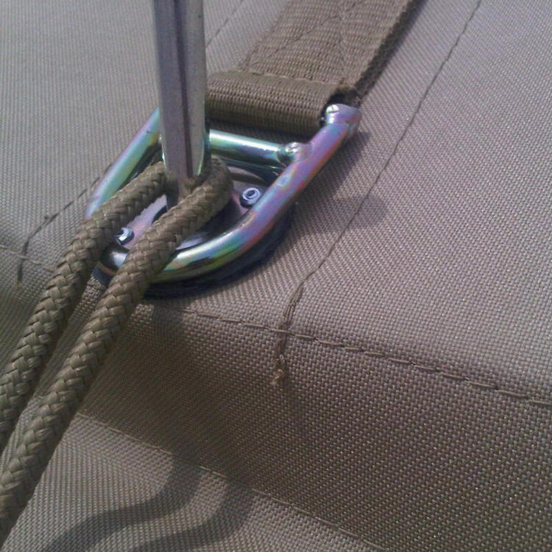 Tenda Atap Pinggul Kanvas Tentara Serbaguna 5x10m