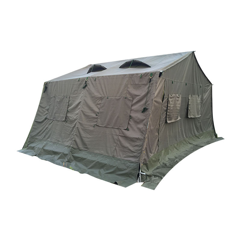 Tenda Tentara Modular Kanvas 5.6x4m