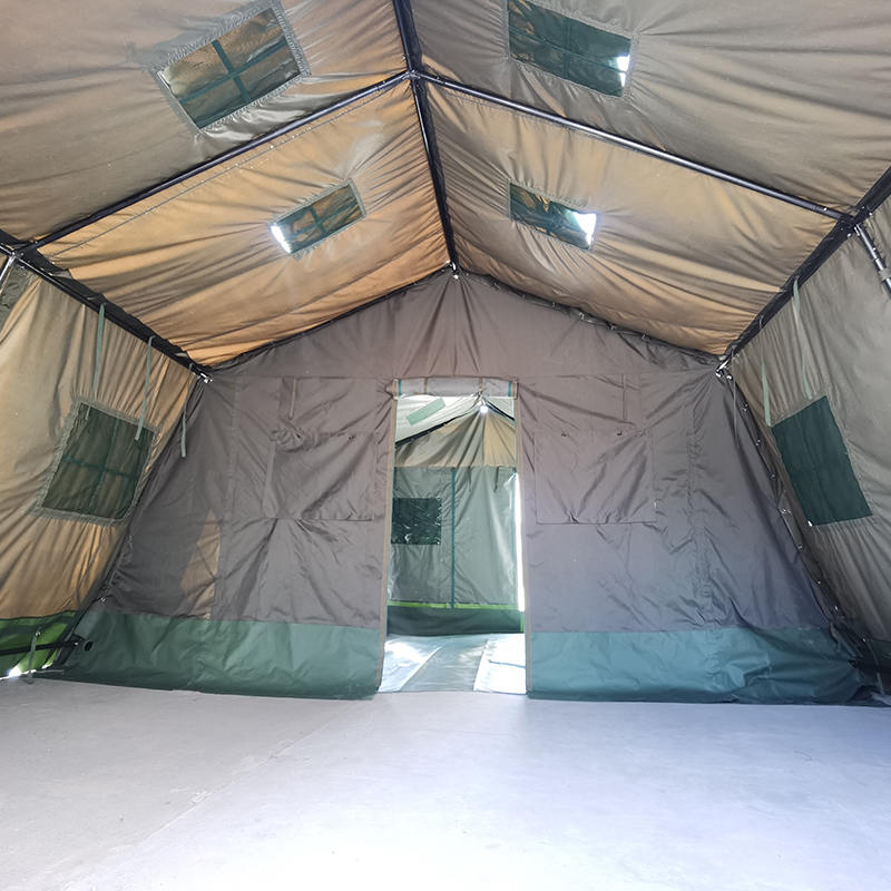 Tenda Tentara Modular Kanvas 5.6x4m