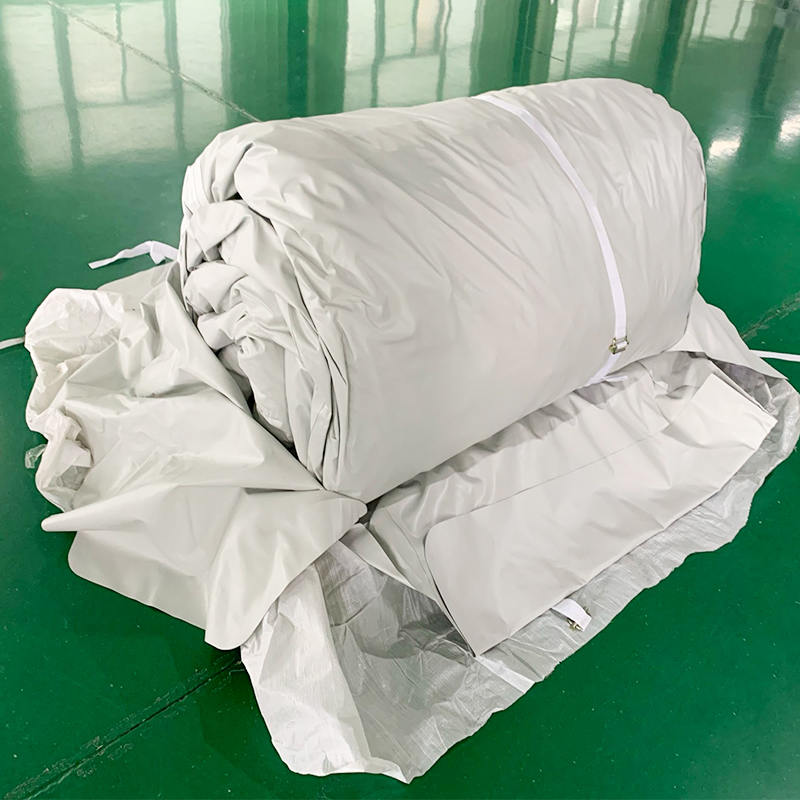 Tenda Tiup Penyebaran Cepat Sedang Serbaguna 5,6x7,55m Tekanan Rendah