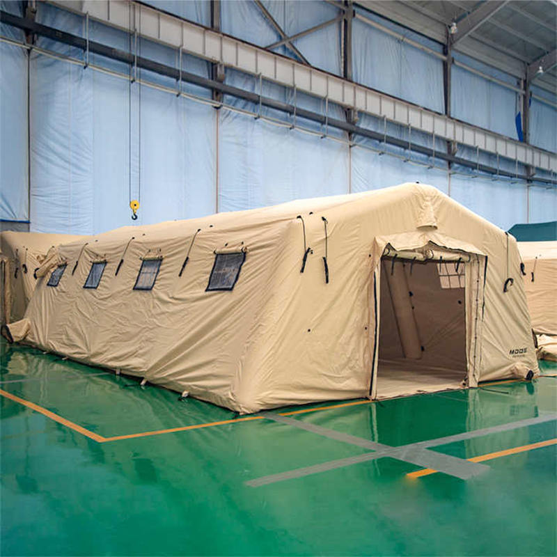 Tenda Tiup Tekanan Rendah Serbaguna Medium Rapid Deployment Shelter 5.6x9.95m