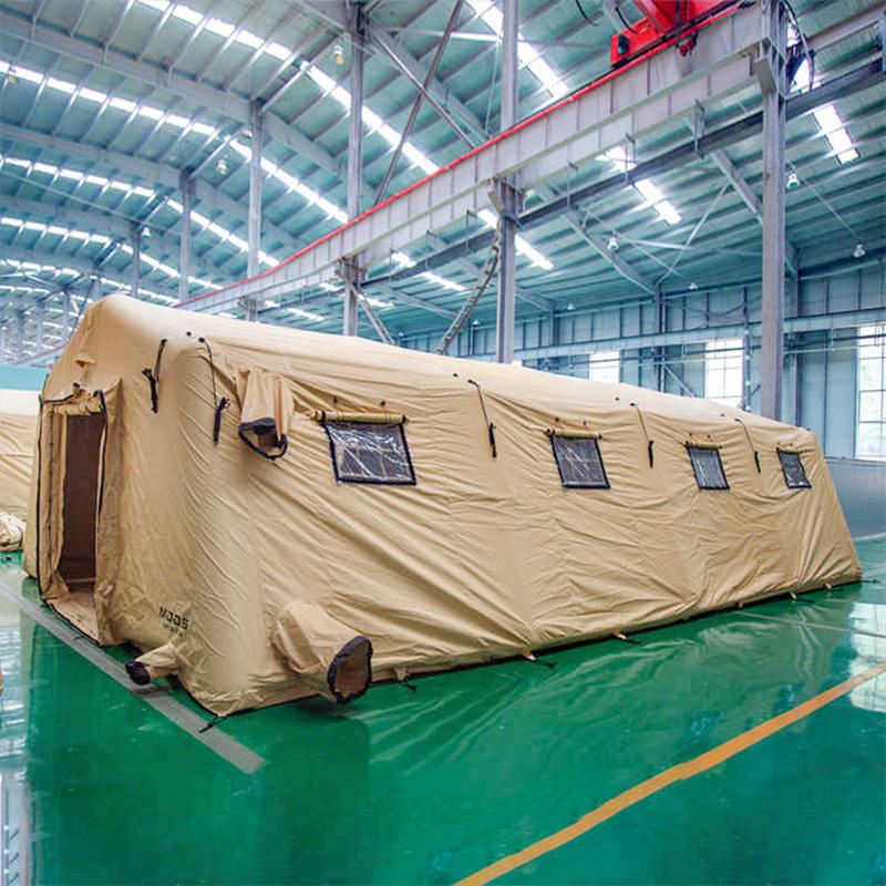 Tenda Tiup Tekanan Rendah Serbaguna Medium Rapid Deployment Shelter 5.6x9.95m