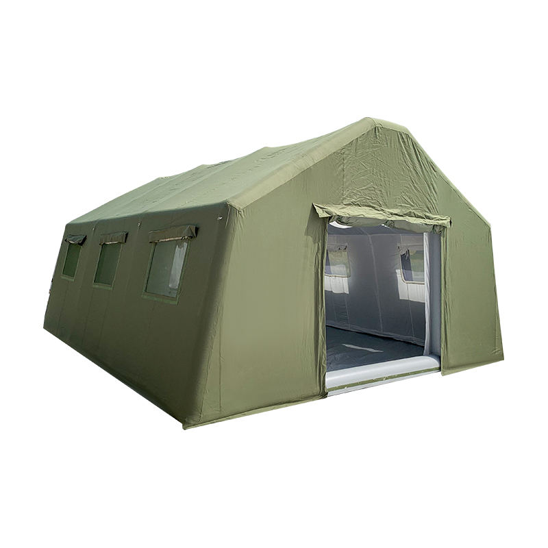 Tenda Tiup Komando Militer Penempatan Cepat 30 m²