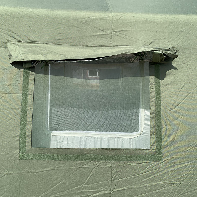 Tenda Tiup Komando Militer Penempatan Cepat 30 m²