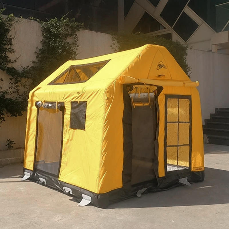 Tenda Kemah Tiup Glamor Empat Musim 2-4 Orang