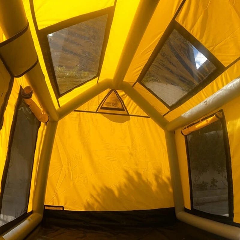 Tenda Kemah Tiup Glamor Empat Musim 2-4 Orang