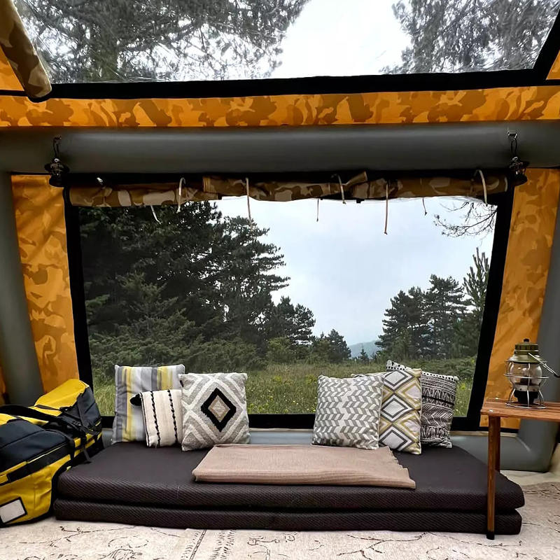 Tenda Kemah Tiup Panorama Empat Musim 8-10 Orang