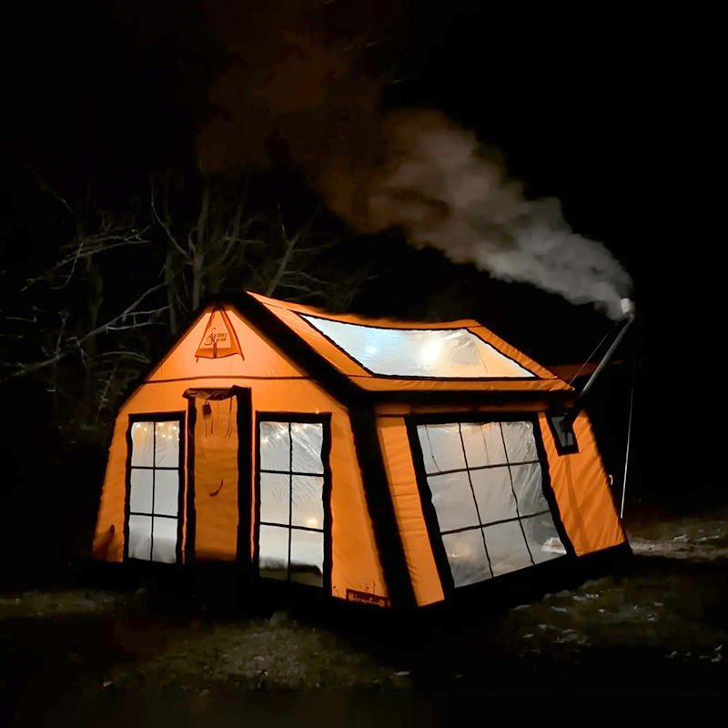 Tenda Kemah Tiup Panorama Empat Musim 8-10 Orang