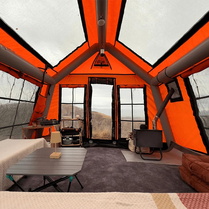 Tenda Kemah Tiup Panorama Empat Musim 8-10 Orang