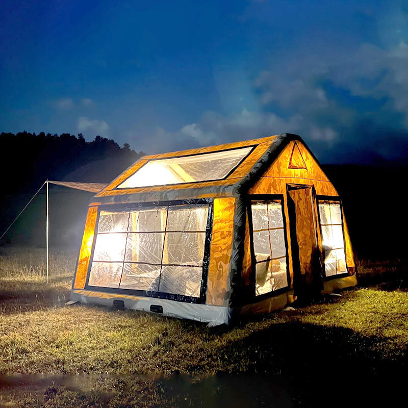 Tenda Kemah Tiup Panorama Empat Musim 8-10 Orang