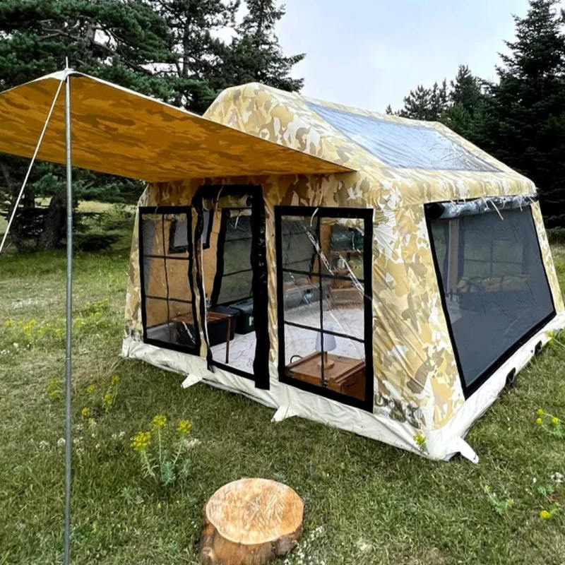 Tenda Kemah Tiup Panorama Empat Musim 8-10 Orang