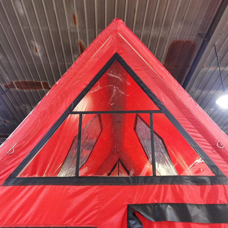 Tenda Udara Tiup Tahan Air Empat Musim 8-10 Orang untuk Berkemah